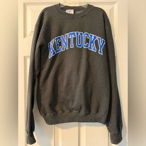 Champion Kentucky Charcoal Crewneck Sweater